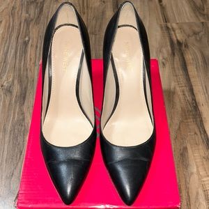 Nine West Black Pointy Pumps